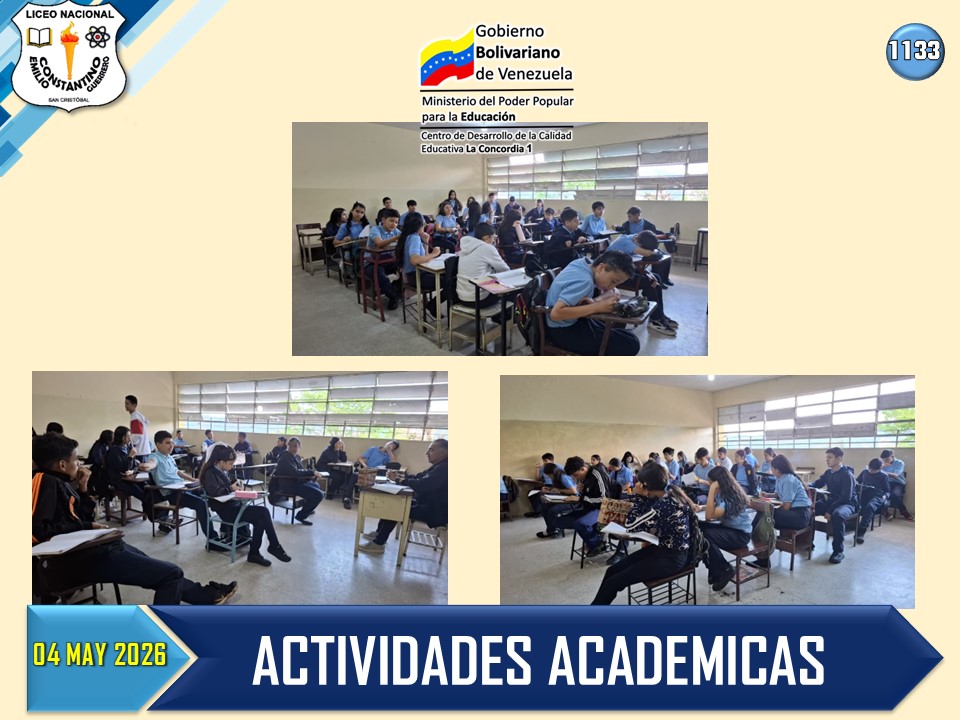 04 MAYO 2026 - ACTIVIDADES DEL DIA. <a href="/Berzabethg1/">Berzabethgandicaoficial</a> <a href="/CDCETachira/">CDCE Táchira</a>