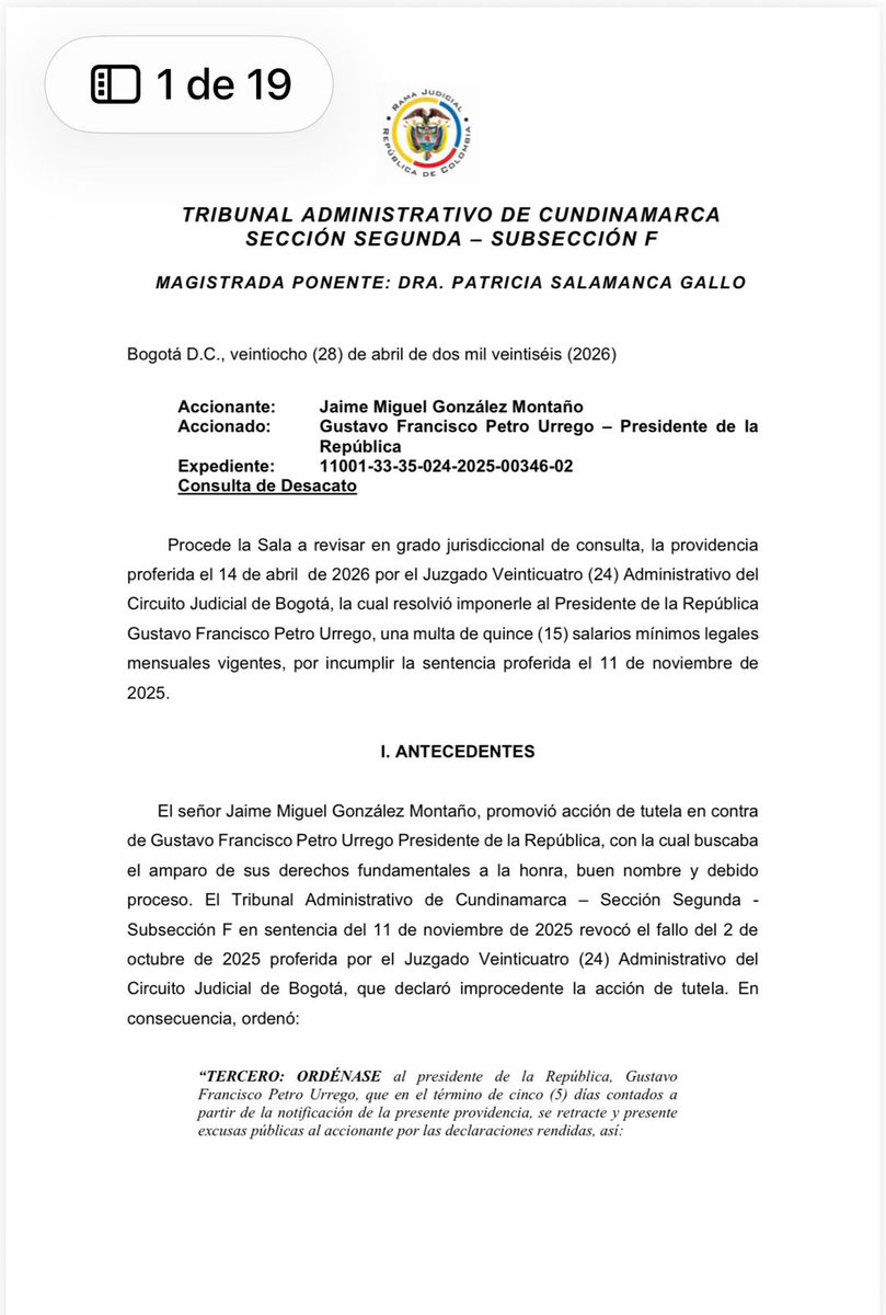 ÚltimaHoraCaracol tweet media
