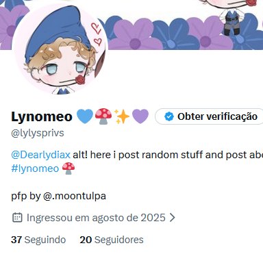 Lynomeo 💙🍄✨💜 tweet media