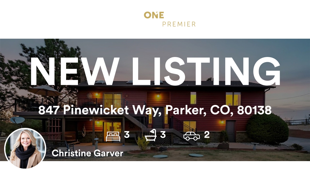 SellingParker's tweet image. 🏡 Just listed in Parker, CO! Discover your dream home nestled in the heart of Elbert County. This beautiful property offers you the perfect blend of comfort and convenience. Don't miss this opportunity to make it yours! #ParkerRealEstate #DreamHome #NewListing 🏠