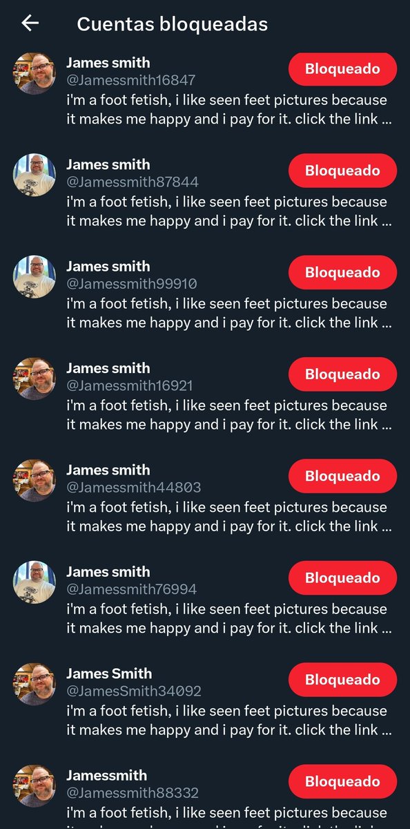 Pensé que era un dejavú o bug porque a pesar de bloquear incansablemente a este tipo siempre me vuelve a salir. Hagan algo lptmdr