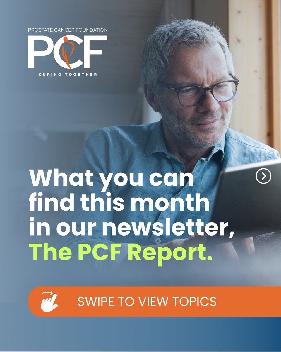 Prostate Cancer Foundation tweet media