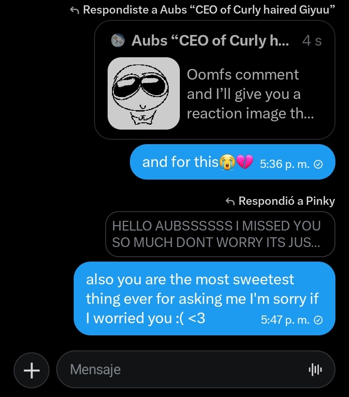 Pinky tweet media