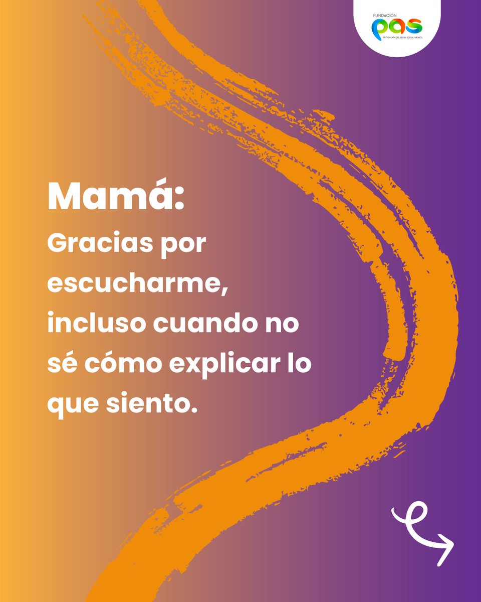FundacionPAS's tweet photo. Este #DíadelasMadres, reconocemos a quienes cuidan, escuchan y acompañan todos los días. 👏🏻💙
A las que abren espacios de confianza, enseñan sobre el cuidado del cuerpo y están presentes incluso en lo que no siempre se ve. 

#PASenAcción #FundaciónPAS #NiñezSegura https://t.co/l5Kd0VVk8T