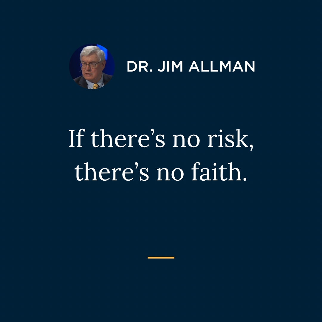 “If there’s no risk, there’s no faith.”

That’s the challenge from Dr. Allman.

So here’s the question:
What’s something God is asking you to step into right now that feels uncomfortable?

Drop it below 👇