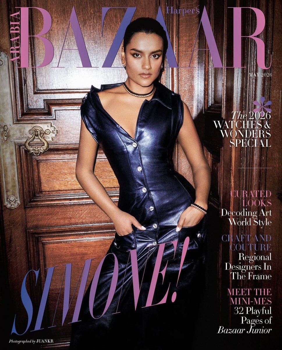 simoneashdaily's tweet photo. Simone Ashley covers Harper’s Bazaar Arabia 💜

📸 by Juankr https://t.co/32tUo3oGtz