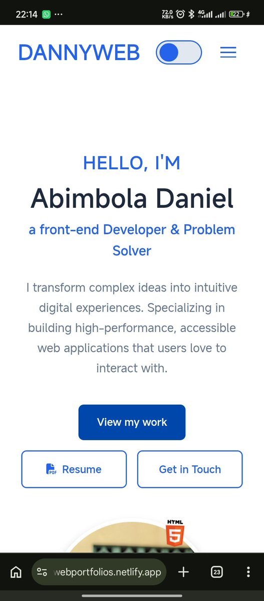 AbimbolaDa31415's tweet image. Good evening Everyone 

Hw was Ur day ? 
Wat did U build? 

#connect