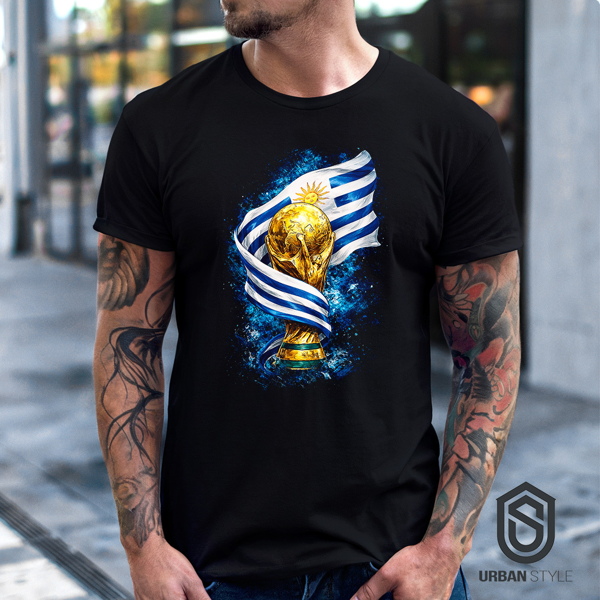 RoaleStore's tweet image. Nueva Uruguay COPA: estampado DTF en 100% algodón. Disponible en camisetas, musculosas, buzos y más. Entrega 48–72 hs. NO planchar estampado. NO usar secadora. Conocela: wix.to/HRqkwIX #Uruguay #Camiseta #Moda #RoaleStore