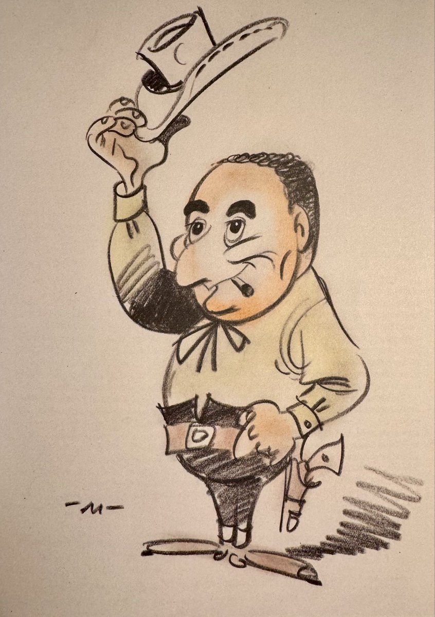 Franquin_Cie's tweet image. René Goscinny dessiné par son ami Morris
#LuckyLuke #Asterix