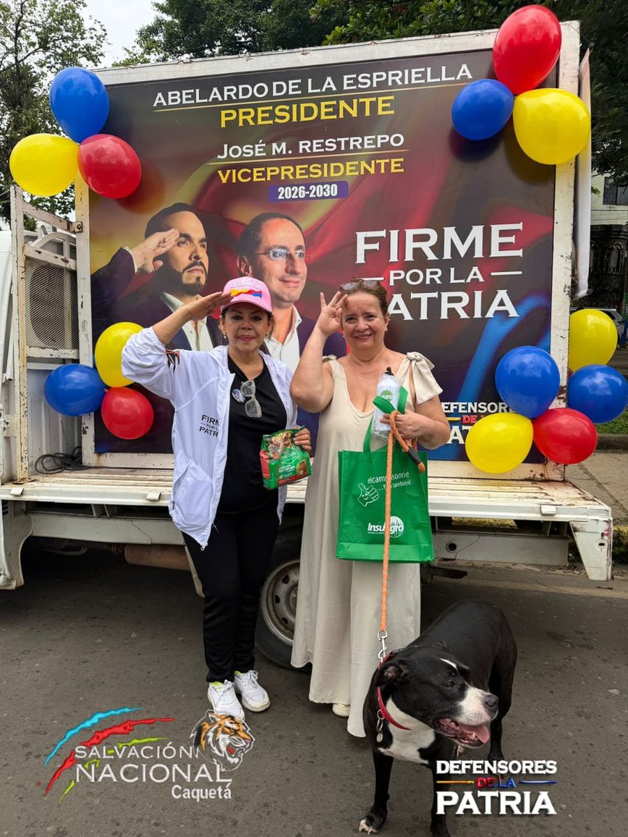 En Caquetá está la Colombia que resiste, produce y no se deja vencer.

El campo necesita orden, seguridad y oportunidades reales. Con el Tigre, vamos a recuperar la autoridad y a devolverle dignidad a quienes sostienen la Patria desde la tierra. 🐅🇨🇴