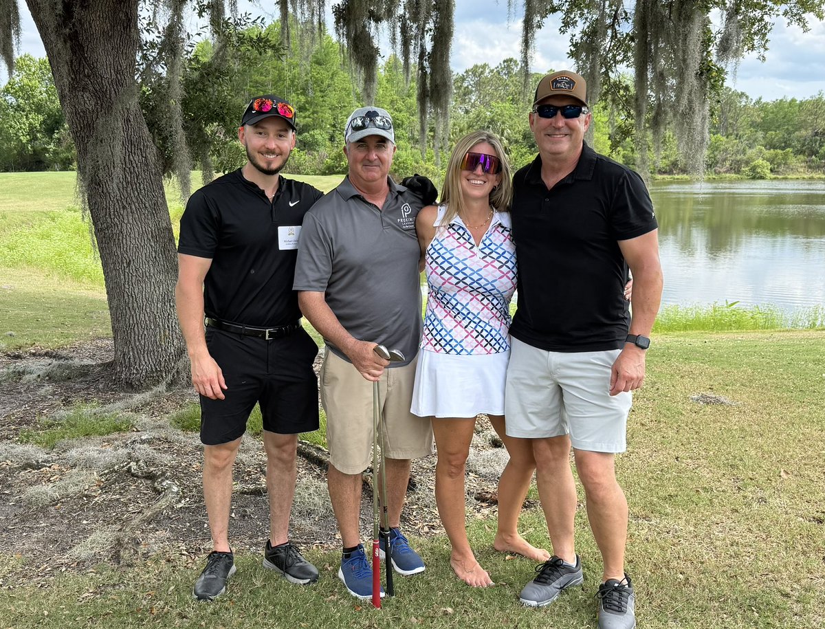 GoKleanDeLand's tweet photo. GoKlean team had a great time at the VMA annual golf tournament on Friday!  Awesome event!! https://t.co/tIS6rij0PY