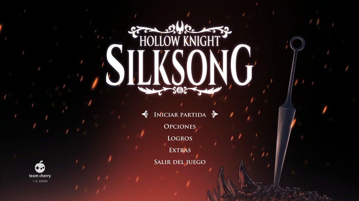 Mi siguiente juego será una de las joyas del año pasado. El primero me encantó y leyendo lo que leí de su esperada segunda parte, espero disfrutarlo tanto o más.

Empiezo Hollow Knight Silksong.

A ver que tal. 😊