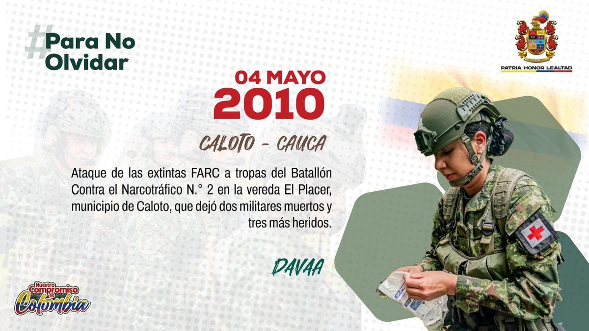 Ejército Nacional de Colombia tweet media