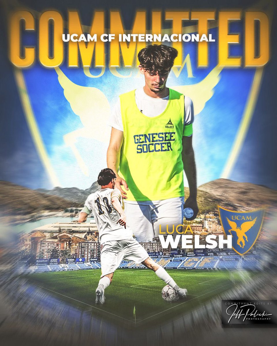 I’m really excited to announce my commitment to UCAM Murcia to continue my academic and football journey.

Thank you to my family, friends and coaches who have supported me throughout my journey!

@ucammurciacf_academy 
@ucammurcia_cf 
@ucam_universidad 
#UCAMInternacional