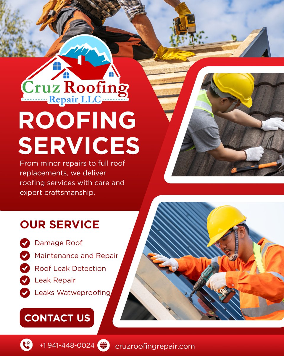 Cruzroofingfl's tweet image. 🏠🔨 A good roofing system is key to protecting your home from leaks, moisture, and structural damage. 

#Roofing #RoofRepair #HomeImprovement #Construction #HomeMaintenance #RoofReplacement #ExteriorServices #PropertyProtection
