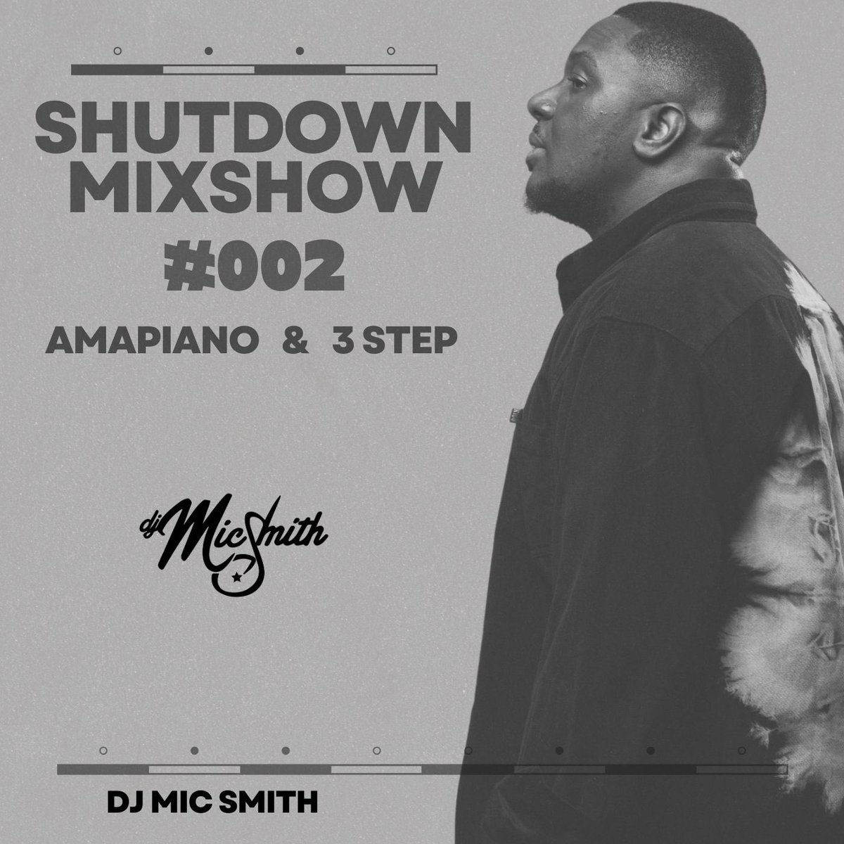 DjMicSmith's tweet photo. Happy new week 🌍Shutdown Mixshow #002 Amapiano &amp; 3 https://t.co/WGaevZsnar live on Apple Music 🎧❤️

https://t.co/HgnGEPofvT https://t.co/7dPqaWDIrW