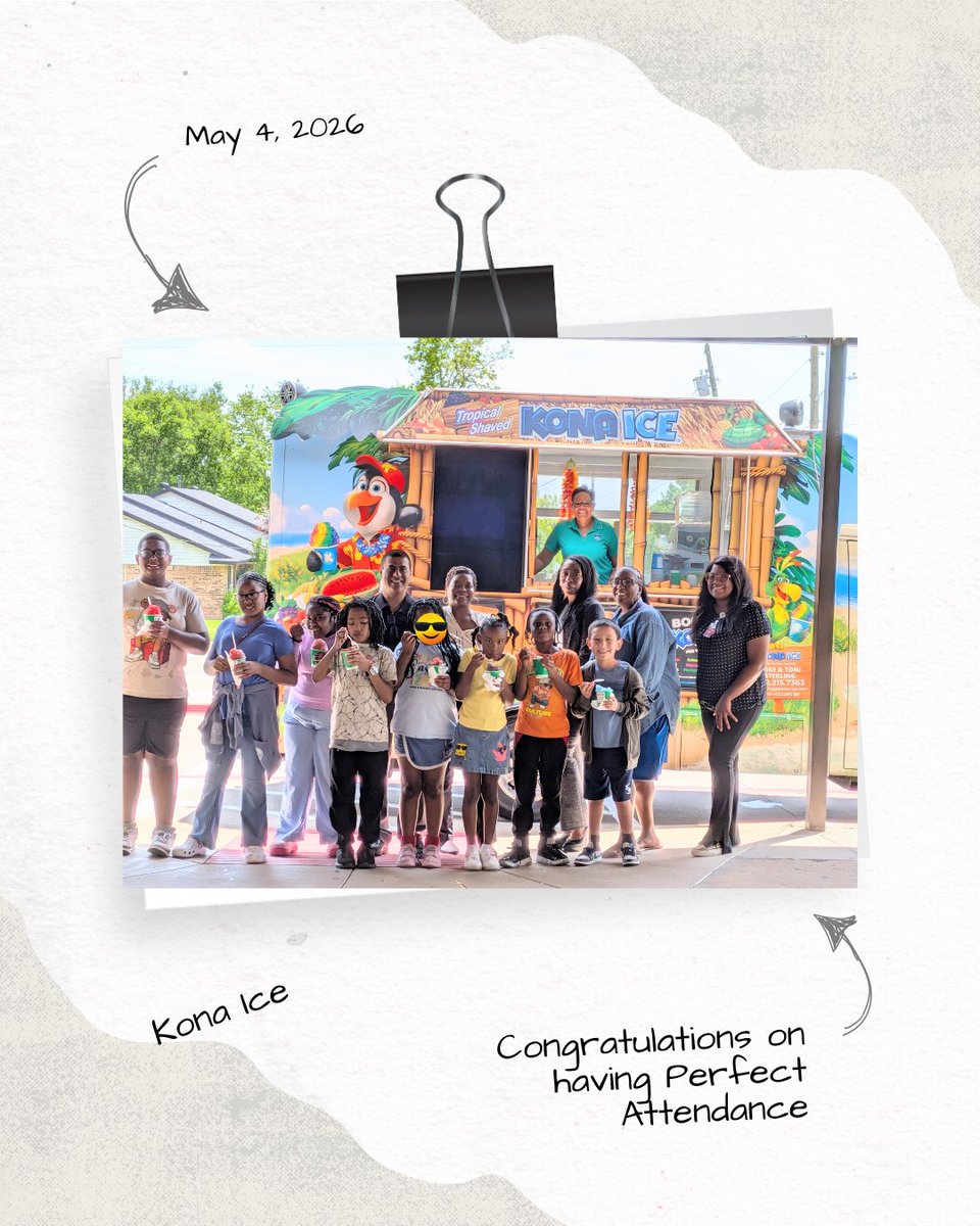 DanielElem_'s tweet photo. Congratulations to our student with Perfect Attendance! #whenchampionsattendchampionswin https://t.co/IH60N9TEa8