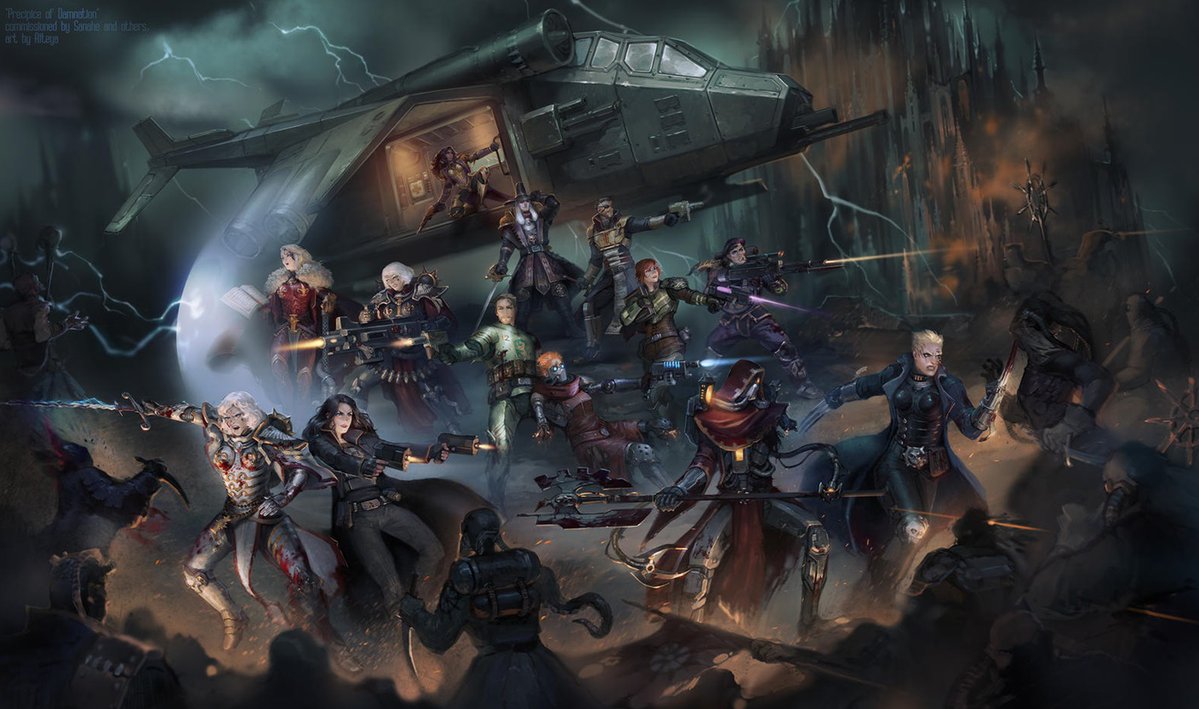 Warhammer 40K Art tweet media