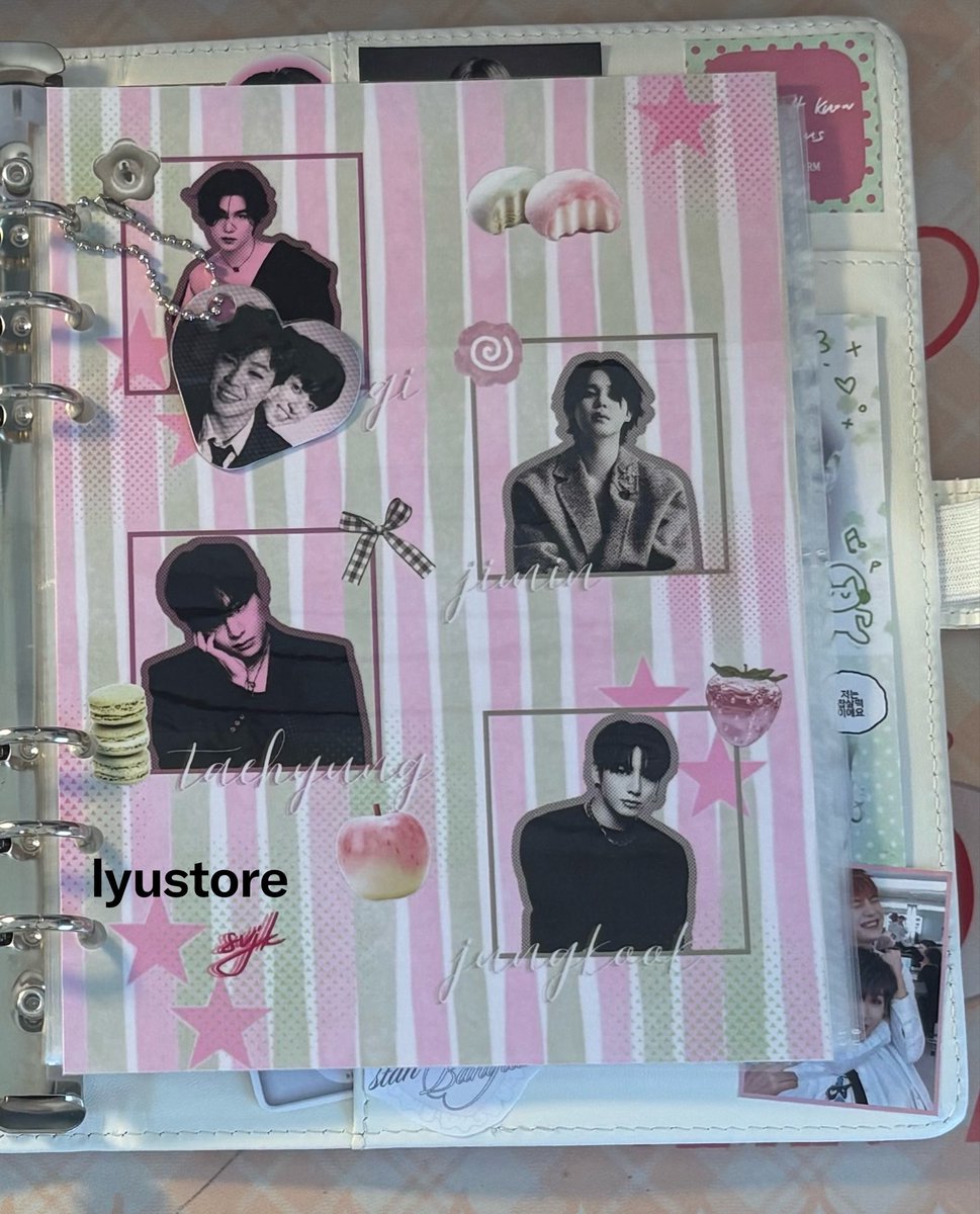 lyustore's tweet photo. KIT BINDER DECO PERSONALIZÁVEL
apaixonada por esse kit *no precinho* 🥹🫶

R$22,90 (misto) | R$25,90 (tudo adesivo)

CORRE PRO SITE👀🚨
🔗 https://t.co/Tstd11XNEa

🔖 #binderkpop #kpop #BTS_ARİRANG #bts #decoraçãodebinder #bindermacaron #fypシ゚viral #fypシ゚ https://t.co/ok6y5A5DSY