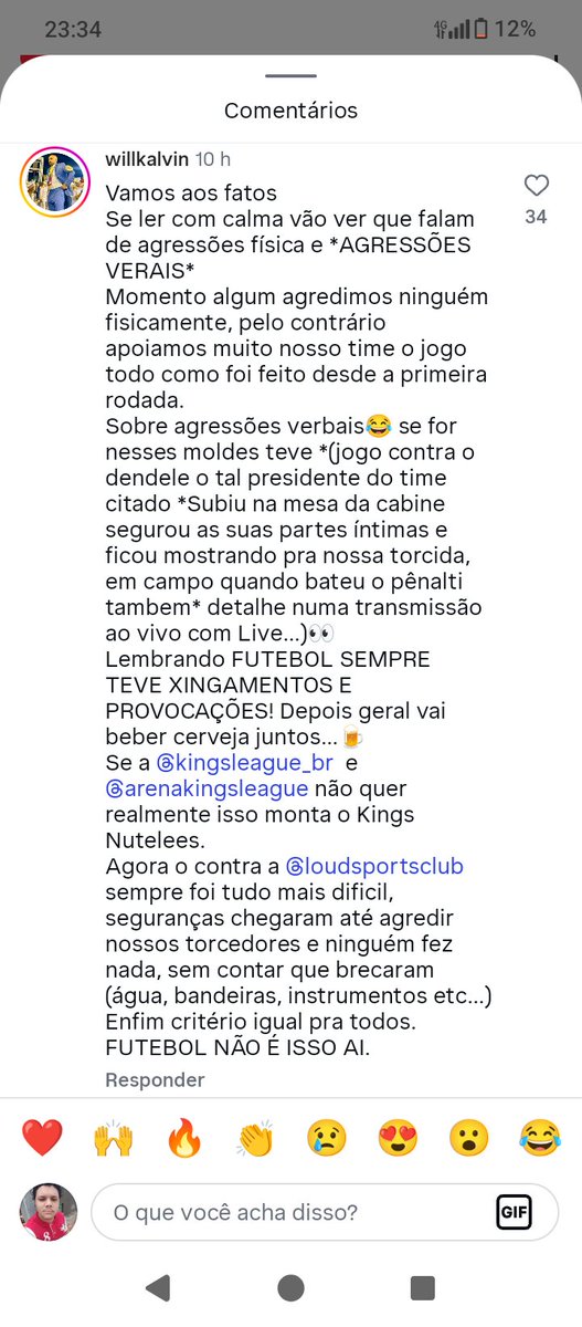 BaluLxs's tweet photo. @reidakings Essa liga eh uma várzea msm aqui só ficaram calados em vez de fazer algo mostra oq aconteceu e pronto https://t.co/9qgzfAucRm
