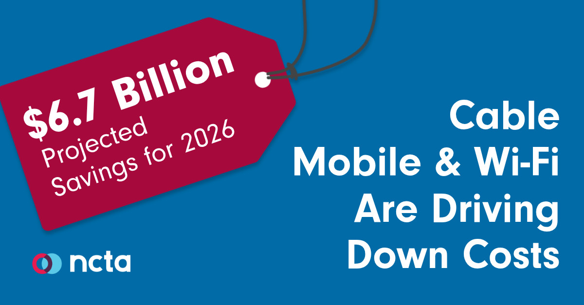 NCTAitv's tweet photo. Cable’s entry into mobile is driving prices down — and creating real competition for the Big Three. 

See how more choices lead to lower costs.
https://t.co/OaPQ5iUx7R https://t.co/DeksoMOn8n