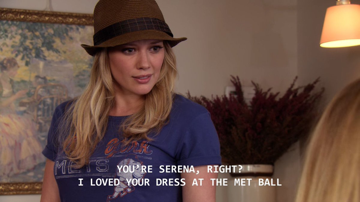 Gossip Girl out of context tweet media