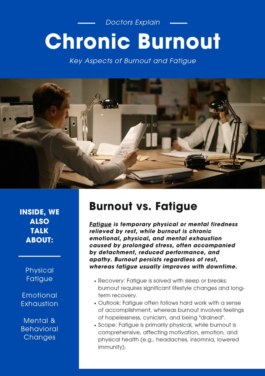 WeLoveTVke's tweet image. Chronic poor work-life balance can harm your health:
1️⃣ Burnout &amp;amp; chronic stress 😩
2️⃣ Heart disease risk ❤️‍🩹
3️⃣ Depression &amp;amp; anxiety 🧠
4️⃣ Weakened immunity 🤒
5️⃣ Sleep disorders 😴

#WorkLifeBalance #MentalHealth #HealthyLiving #StressManagement #Wellness