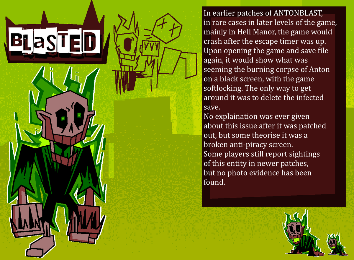 EggoDevil's tweet photo. made one for ANTONBLAST!
Meet Blasted :)
#antonblast #ODDJAM #exeoc #exeoddball https://t.co/ft9NjyjIVu