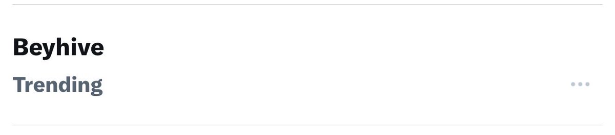 Beyhive is trending #BEYGALA ✨