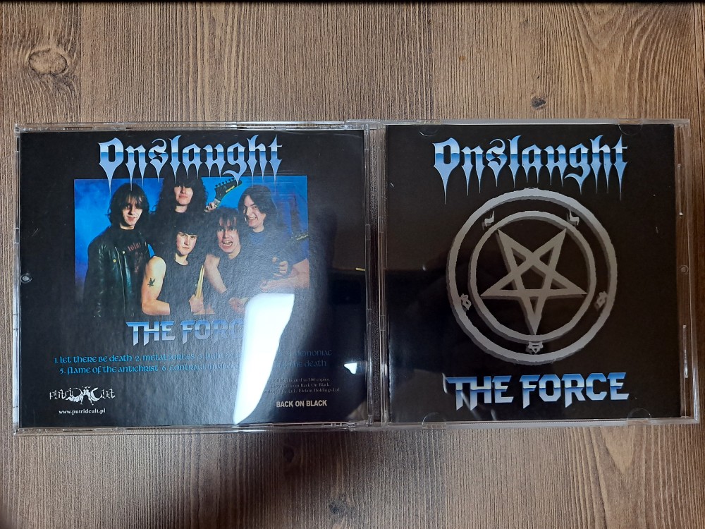 prometaller's tweet image. Released in May 5th, 1986  
#ThrashMetal Onslaught🇬🇧 "The Force" 40 years ago, today🤘🔥