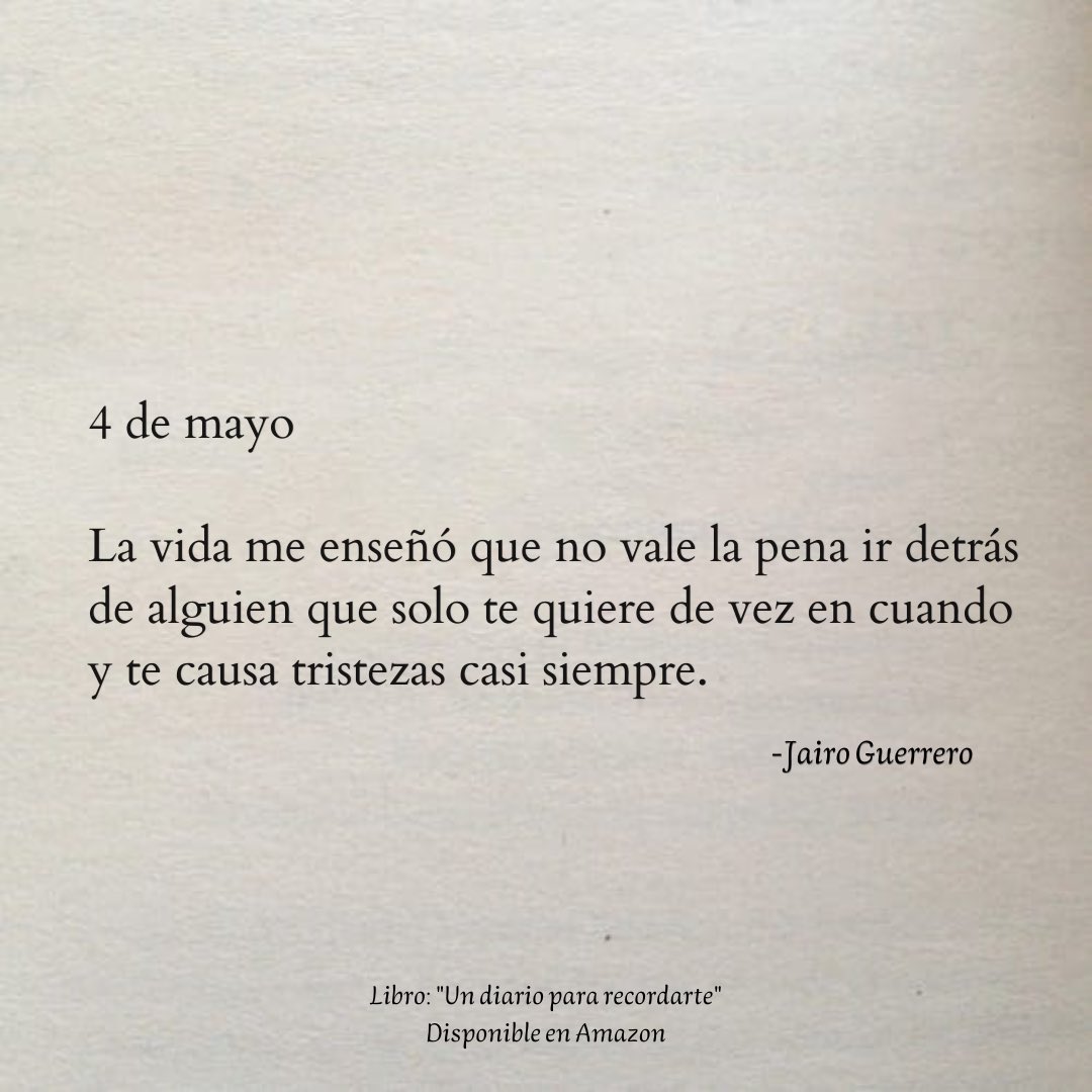 4 de mayo. 🍂
