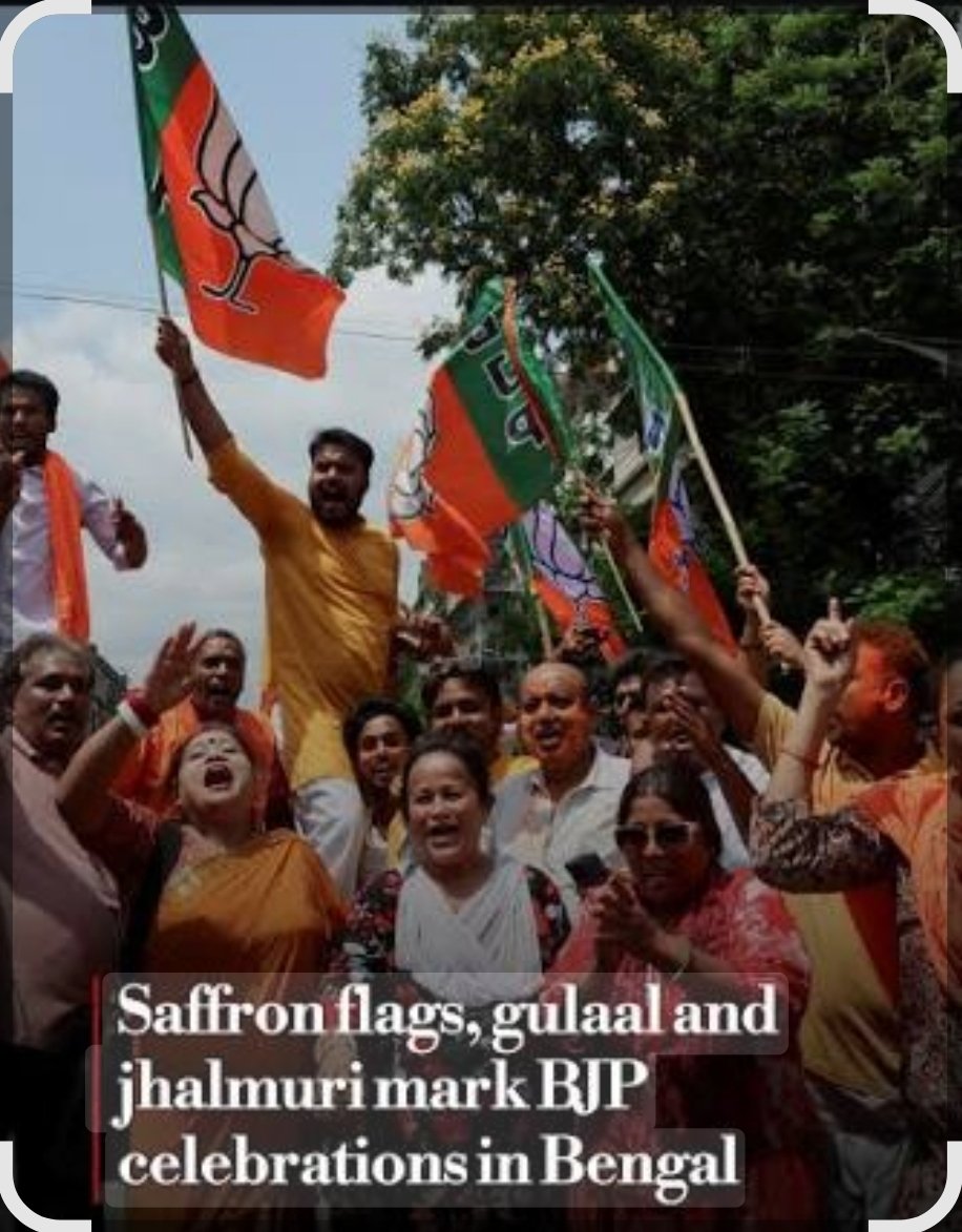 TarbaNikma69's tweet photo. Democracy still exist in west Bengal(Jungle Raj) eliminated, congratulations to all voters, karyakartas of  @BJP4Bengal @BJP4India @narendramodi https://t.co/S6HdOr6Qvm