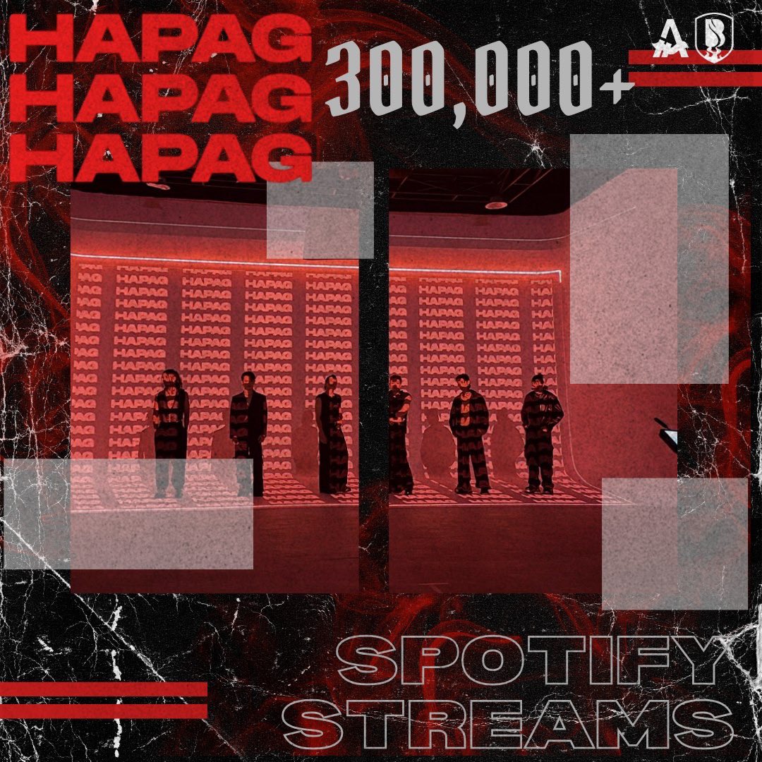 📀|| 'HAPAG' by ALAMAT has reached 300,000+ streams on Spotify! 🤎

Gusto ikaw aking kasama sa hapag, 
Kasama sa hapag❤️‍🔥

🔗open.spotify.com/track/3XTtXM3o…

#ALAMATHapag
#ALAMATDestino #ALAMAT