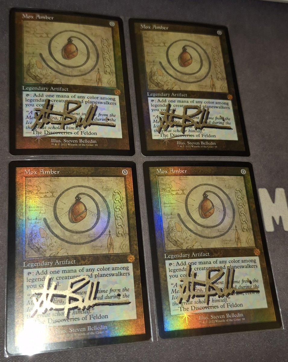 Day 51 of #SCGCONRichmond #Signatures