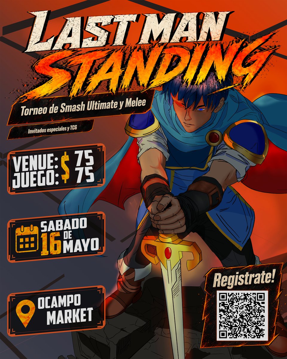 OutcastMty_gg's tweet photo. Hemos hecho una modificación a los fees de entrada para el Last Man Standing

Venue: 75$ MX
Pot: 75$ MX

Adicionalmente Smash ultimate cuenta con un potsito bonus de 1500 Pesos no se lo pierdan

https://t.co/AnVYcTCRNq https://t.co/gGo6MK4nb2