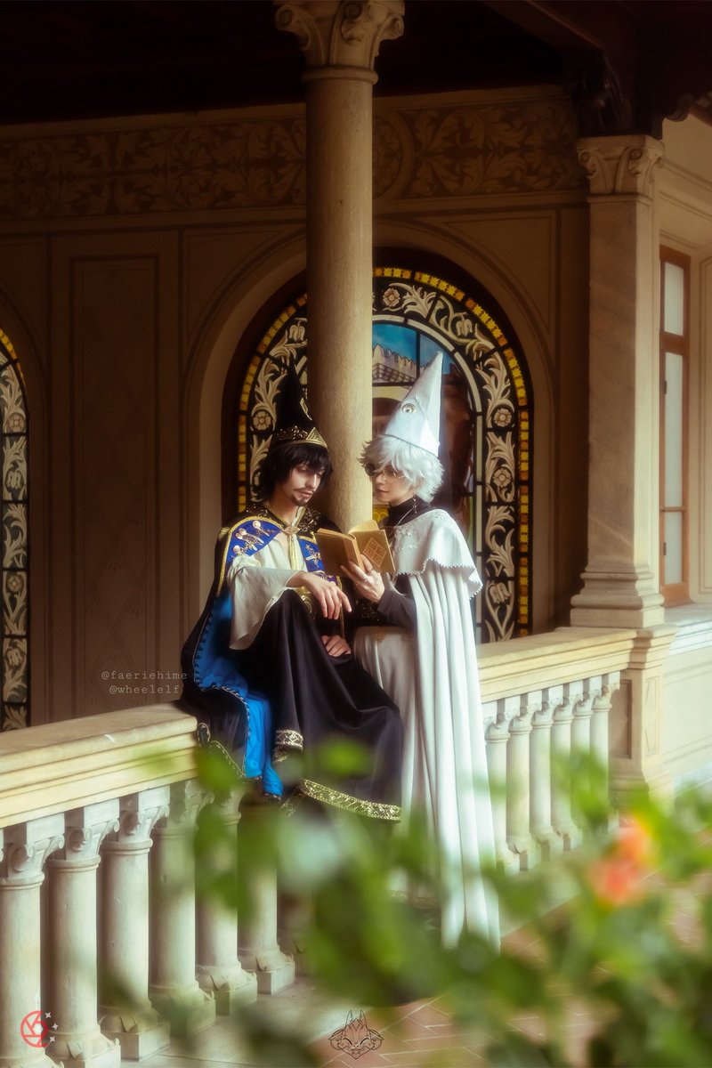 faeriehime's tweet photo. It’s finally Olruggio dayyy, happy wha Monday!!
.
#cosplay
Qifrey @faeriehime
Olruggio @drunk3nbard 
Ph @/takoyako.photography
.
#qifrey #olruggio #orufrey #witchhatelier https://t.co/llQRfWd64H