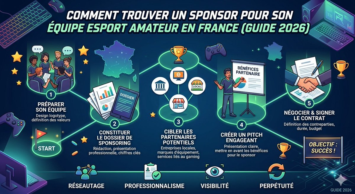 Esportrecrut's tweet image. esportrecrutement.fr/blog/comment-t… 
#esport #sponsor