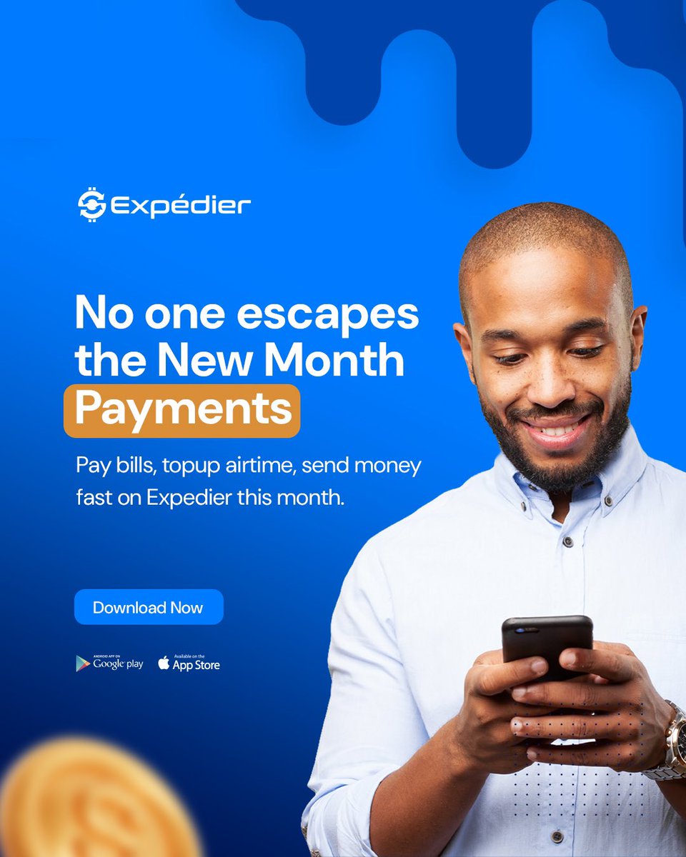ExpedierHq's tweet image. No one escapes the new month bills, but you can escape the stress. 💸

From airtime top-ups to sending money back home, we’ve got you covered in just a few taps. Download the app and let’s get these payments out of the way! ⚡️

expedier.co

#expédier #weekendvibes