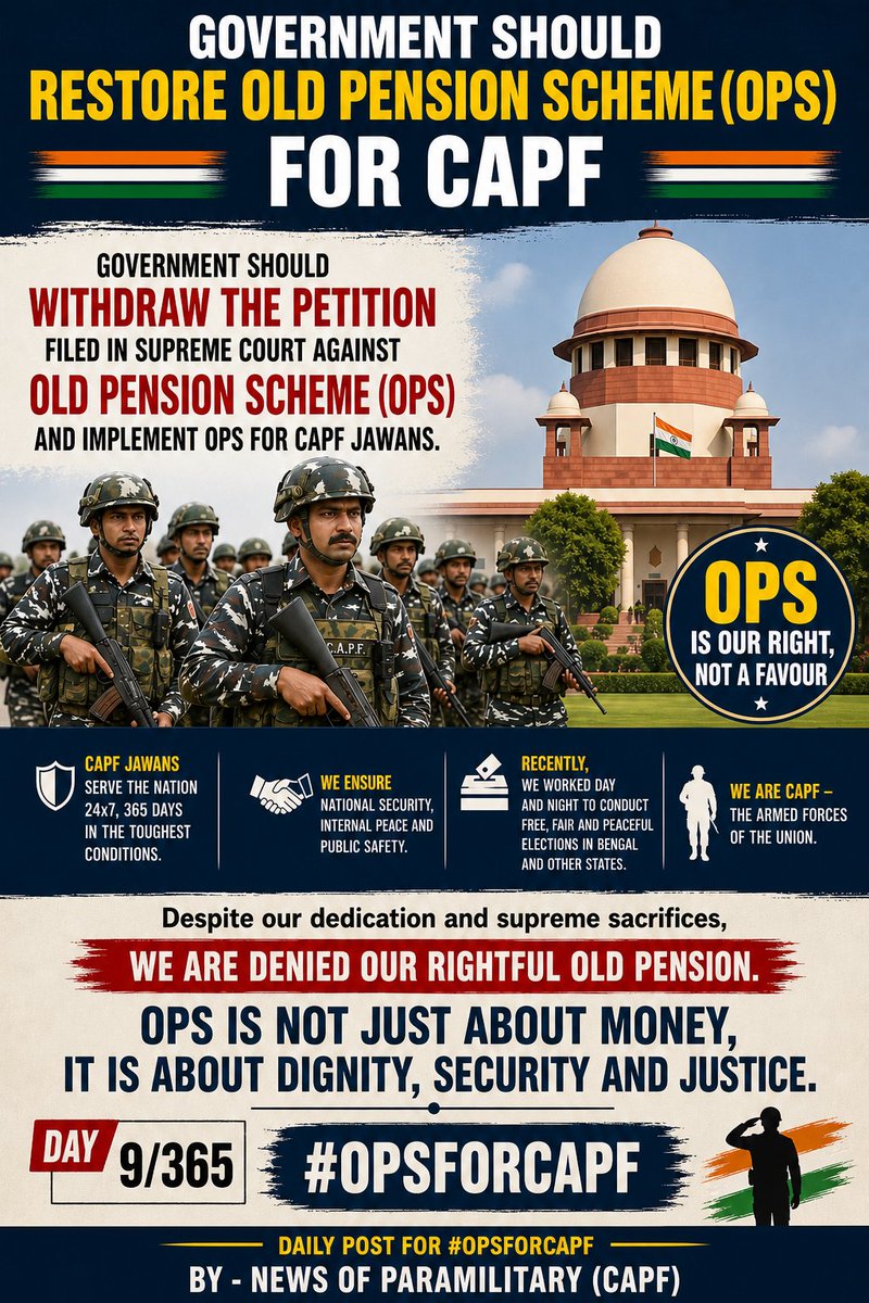 NEWS OF PARAMILITARY (CAPF) tweet media