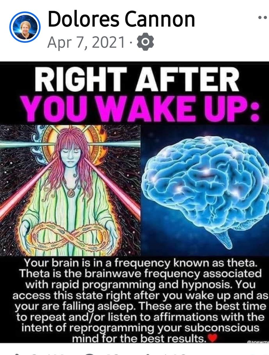 Understanding my state of being. Maybe it is best explained by brainwave states. 

Softening not Seeking
Evaporation of Overprotection &amp; Remembrance.

facebook.com/share/p/1CQYbK…