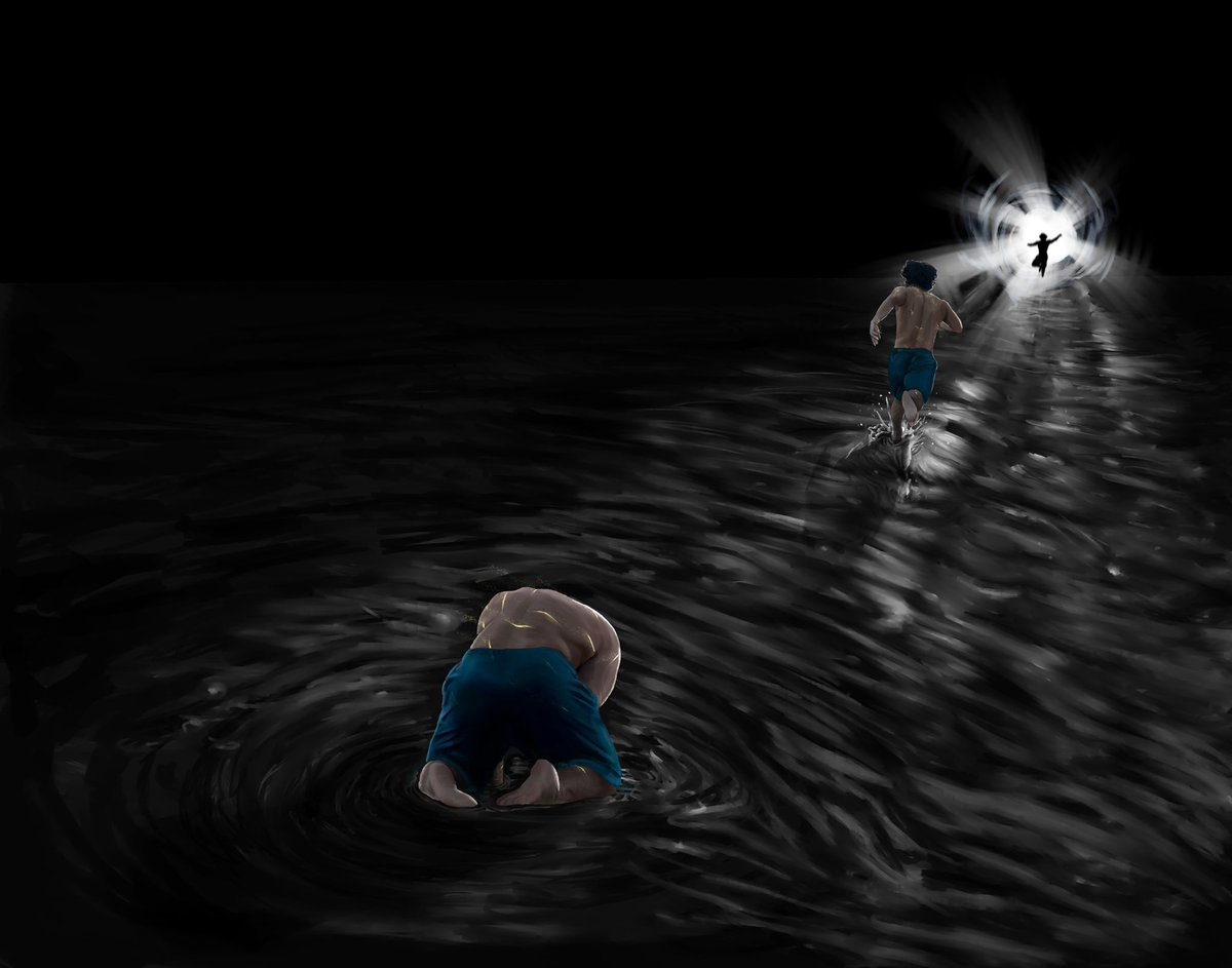 MrPterodactyl09's tweet image. “Healing Wounds” #art #love #healing