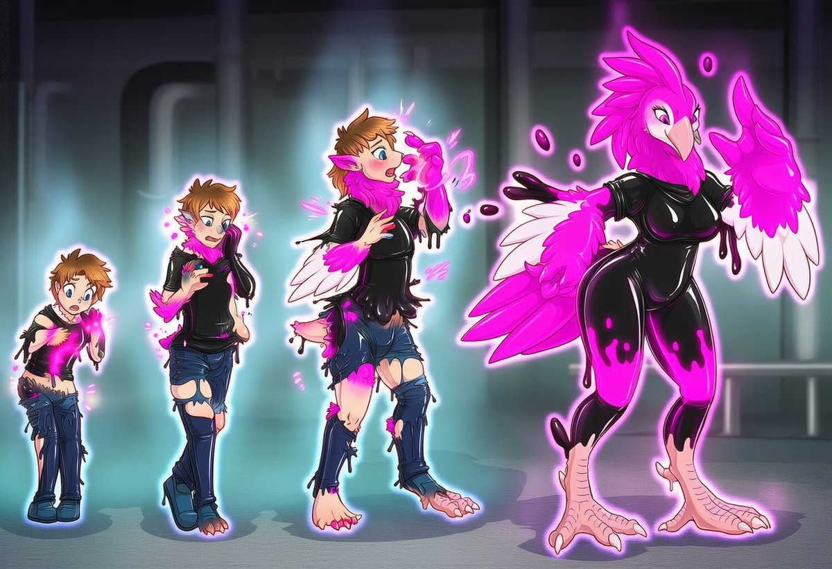 FoxxyVivi's tweet image. Who's a pretty birdy? You are~ Yes you are~

#furry #AIart️️️️️️️️️️️️️️️️️️️️️️️️️️️️️️️️️️️️️️️️️️️️️️️️️️️ #transformation