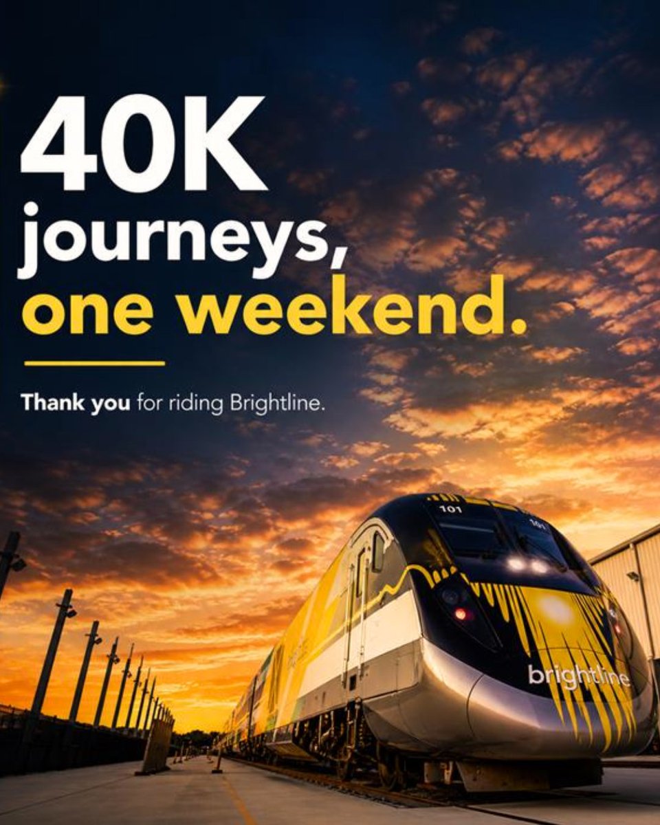 Brightline tweet media