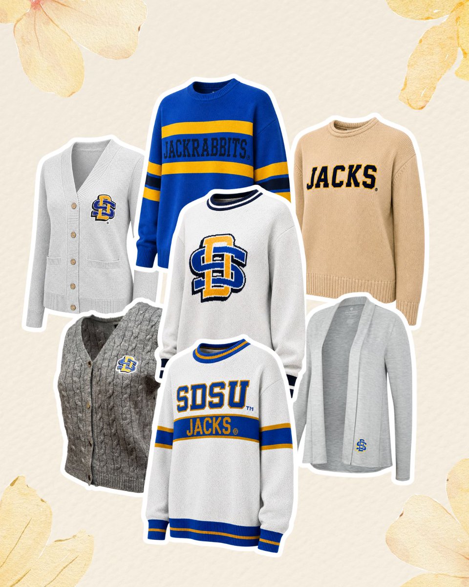 jacks_central's tweet photo. Mother’s Day Sweater SALE is HERE!
50% OFF select styles.
May 4–10.
In-stores and online.
*Some exclusions may apply.

#SDState #JackrabbitCentral #ShopJacks #mothersday #sale https://t.co/keVKeGNFwr