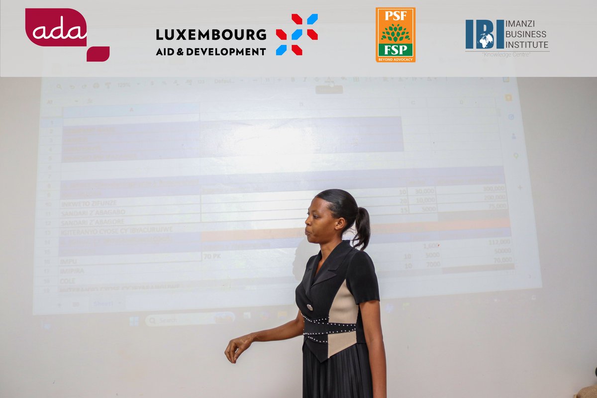 BusinessImanzi's tweet image. In the afternoon Day 6️⃣ #participants presented their Profit &amp;amp; Loss records, showing general company performance though digital tools. Data management is key to business performance  
#AgriMSMEs #BusinessGrowth #DigitalTransformation

@ADAimpactlu, @PSF_RWA , @PsfKigali
