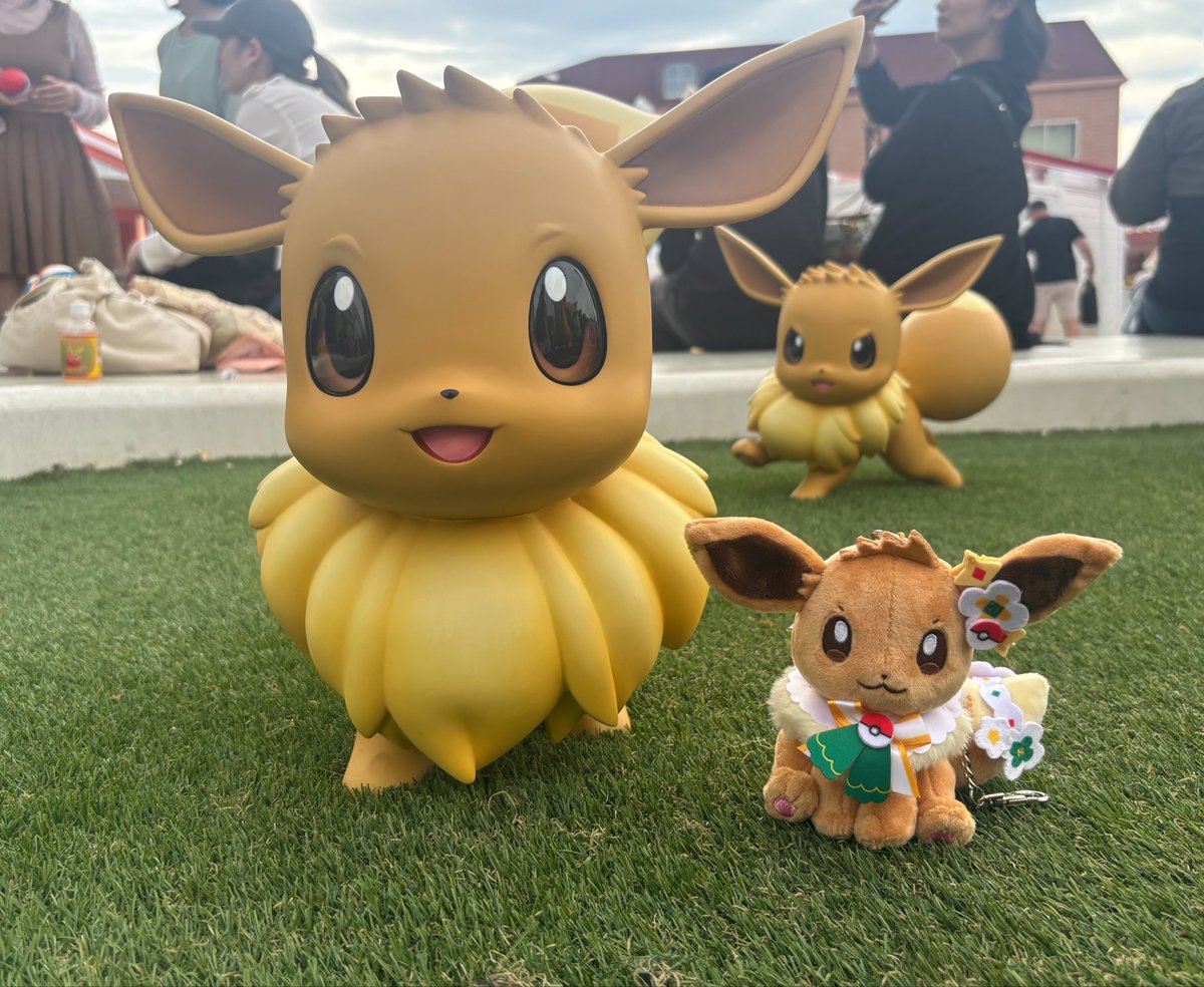 #ポケパークカントー

初参戦✨
イーブイたくさん会えて幸せだった〜！