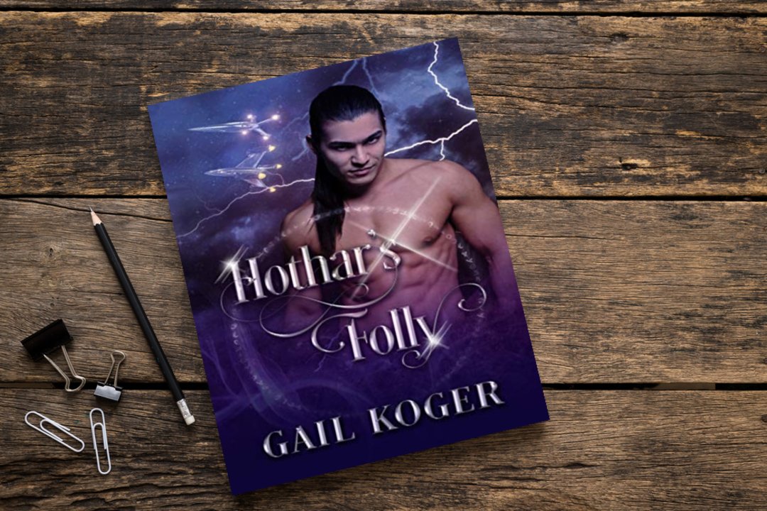 Askole's tweet image. 5 stars for Hothar’s Folly! Once again, Ms. Gail Koger has hit another home run! I love Hothar and Casey! Fast, fun and a great read. These two will lead you on a gambit of laughter! amazon.com/gp/product/B07…
#scifi #comedy #romance #aliens #warlords