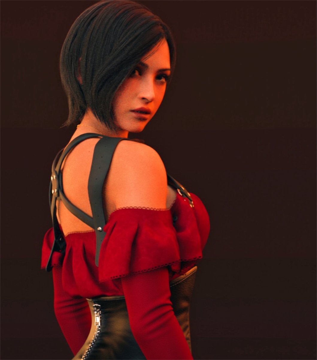 DragonSoulYT101's tweet image. Saw a mod the other day of Ada for RE5 called “Crimson” and I loved it!! Here’s my take on it 

#AdaWong #RE #RE4 #Capcom