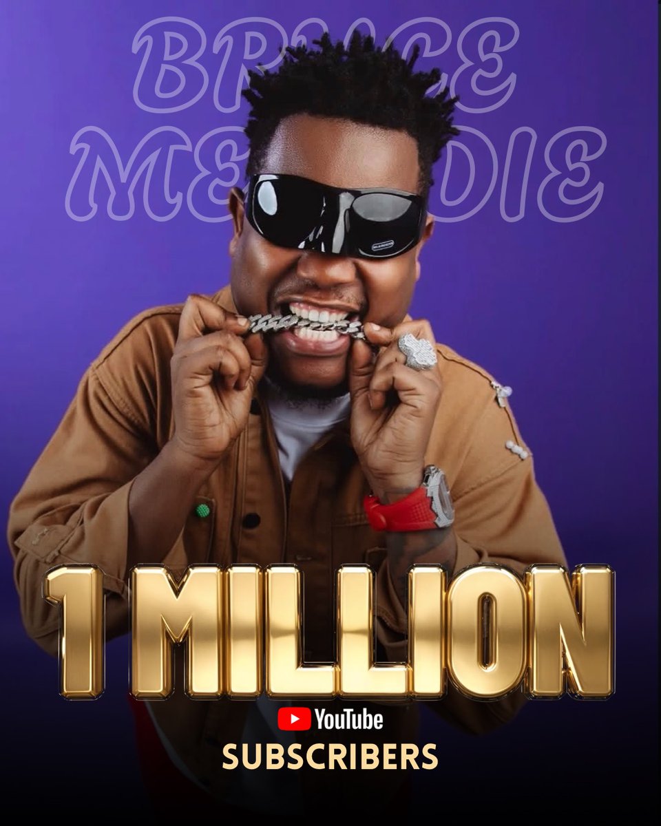 BruceMelodie's tweet photo. One million strong, one family ❤️

Thank you for riding with the real one. You are truly #Ibitangaza.

In just a few hours, I’ve got a big surprise coming your way as a thank you 👀🔥

#Munyakazi https://t.co/PjFZnnVxbK