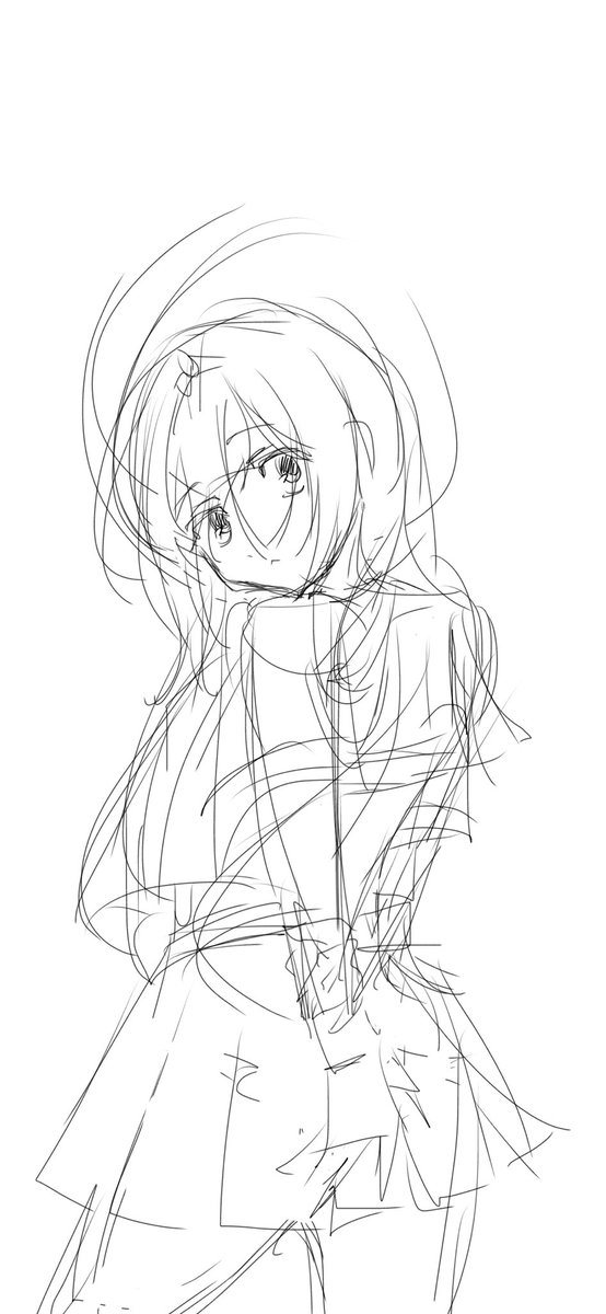 z0nee_'s tweet photo. 体描く練習 https://t.co/zA8GLWYFeD